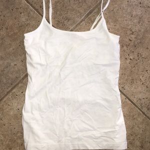 Merona White Cami Bra Top
